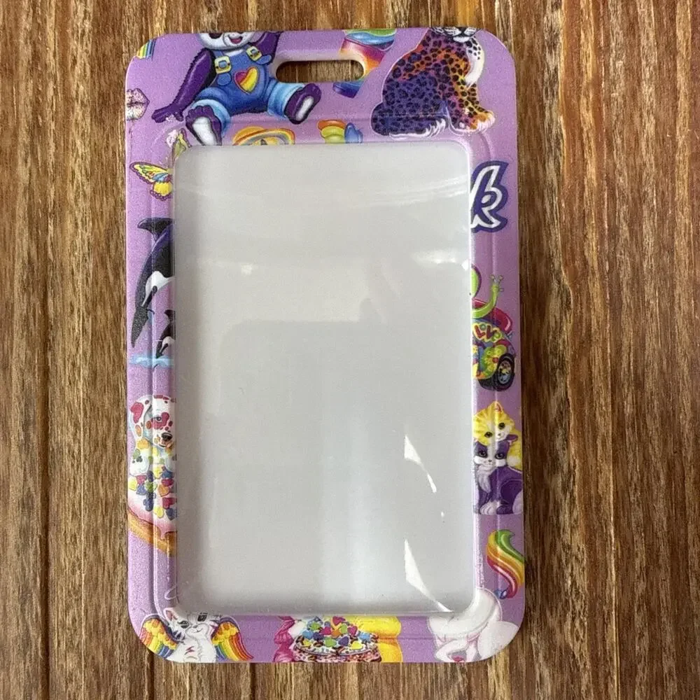 Lisa Frank Badge ID Holder